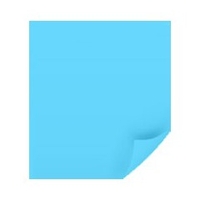 Liner pvc armé couleur bleu France 42,25 m² x 4