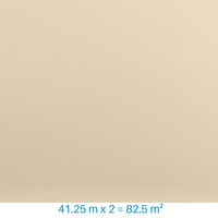 Liner pvc armé couleur sable 42,25 m² x 2