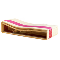 Lit de soleil summertime bed blanc/fushia