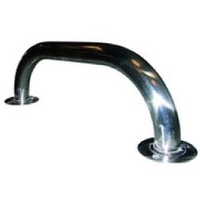 Main courante avec platine à visser inox L = 1m