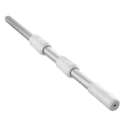 Manche telescopique argent (3*150cm)