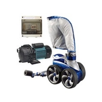 Pack robot piscine Polaris 3900 sport surpresseur pool mono