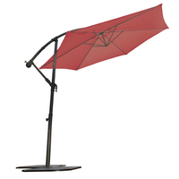 Parasol déporté Super King Ø 300 - Rouge