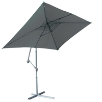 Parasol déporté Super King - 300 x 200 cm - Anthracite