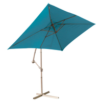 Parasol déporté Super King - 300 x 200 cm - Bleu Pétrole