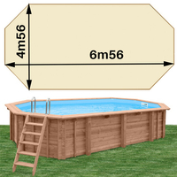Woodfirst Original octo allongée 656 x 456 x 130 sable
