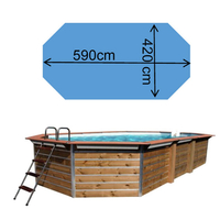 Piscine Kea 590 x 420 x 129 cm