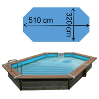 Piscine Tasos 5,10 x 3,20 x 1,47 m