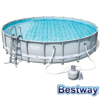 Piscine tubulaire Power Steel Frame Pools Ø4.88 x H.1.22m