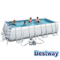 Piscine tubulaire rectangle Power Steel Frame Pools 6.71 x 3.66 x H.1.32m