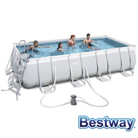 Piscine tubulaire rectangule Power Steel Frame Pools 5.49 x 2.74 x H.1.22m