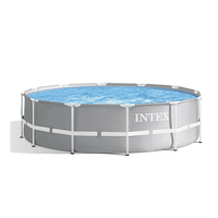 Piscine tubulaire ronde Prism Frame Intex Ø 3.66 x 1.22 m