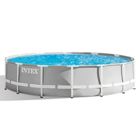 Piscine tubulaire ronde Prism Frame Intex Ø 4.57 x 1.07 m
