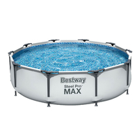 Piscine tubulaire ronde Steel Pro Max Ø3.05 x H.0.76m
