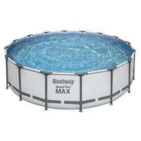 Piscine tubulaire ronde Steel Pro Max Ø4.88 x 1.22 m