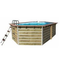 piscine bois 730 x 430 x 129 cm