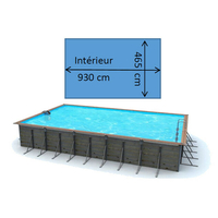 Piscine waterclip Sikinos 9,90 x 4,80 x 1,47 m
