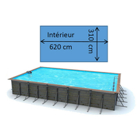 Piscine waterclip Tilos 6,80 x 3,70 x 1,47 m