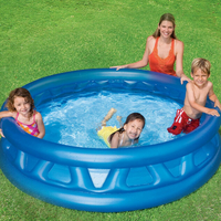 Piscine bleue gonflable Soft Side Intex