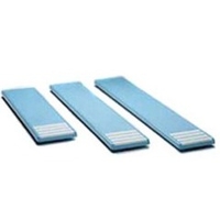 Planche seule 2.00x0.40 m bleu pâle non percée