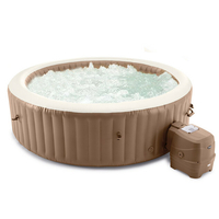 Pure spa sahara 8 places rond - Bulles, système anti-tartre