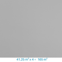 PVC armé gris clair Renolit Alkorplan 2000 - 41.25 m² x 4 soit 165 m²