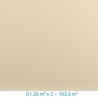 PVC armé sable Renolit Alkorplan 2000 - 51.25 m² x 2 soit 102.5 m²