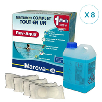 REV-AQUA 8 mois pour piscine 60/90 m3