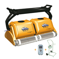Robot Dolphin 2x2Pro brosses combinées - Bassin jusqu'à 35m