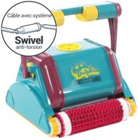 Robot électrique Dolphin 2001 avec Swivel, brosses combinées