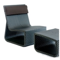Fauteuil et pouf Summertime Chair cigare
