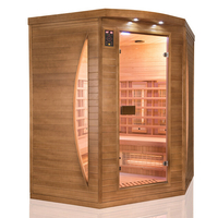 Sauna infra rouge spectra 3 places angulaire