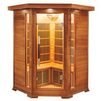Sauna infrarouge luxe 2/3 monophasé