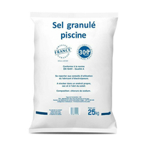 Sel pour électrolyseur piscine : 10 x 25 kg - 250 kg