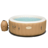 Palm Spring 4/6 places rond beige - Bulles Airjets