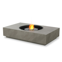 Table intérieure/extérieure au bioéthanol Martini 50 - Naturel