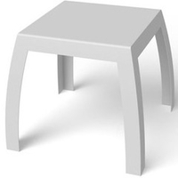 Table basse Maya blanche