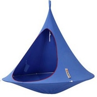 Tente suspendue/Hamac Double bleu