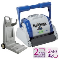 Robot Tiger Shark QC brosses mousses avec chariot