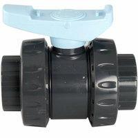 Vanne double union femelle Ø75 - 10 bars