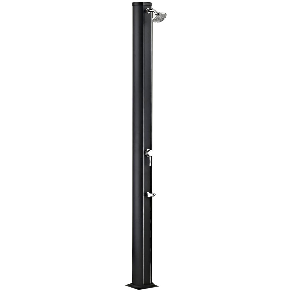 Douche solaire aluminium 32L noir