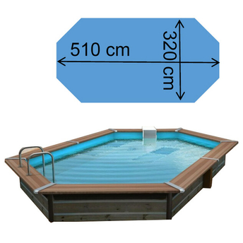 Piscine Tasos 5,10 x 3,20 x 1,47 m