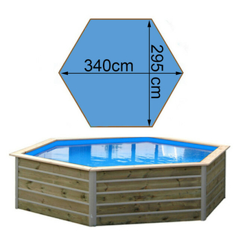 Piscine waterclip Sibuyan Ø350 x H.94 cm
