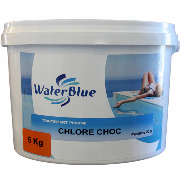 chlore choc waterblue pastilles 20g 10kg 11323